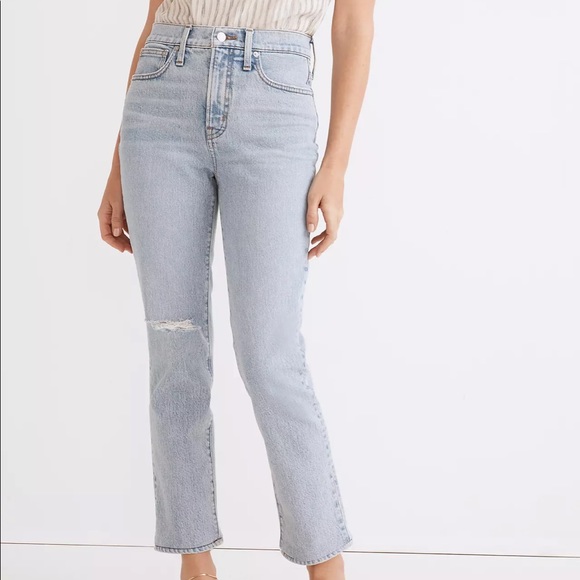 The Perfect Vintage Crop Jean in Sudbury Wash - Picture 2 of 4